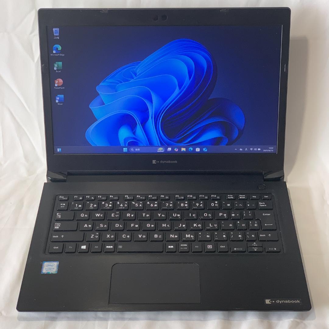 T07A【美品】東芝 13.3型/i5第8世代/8GB/128GB o