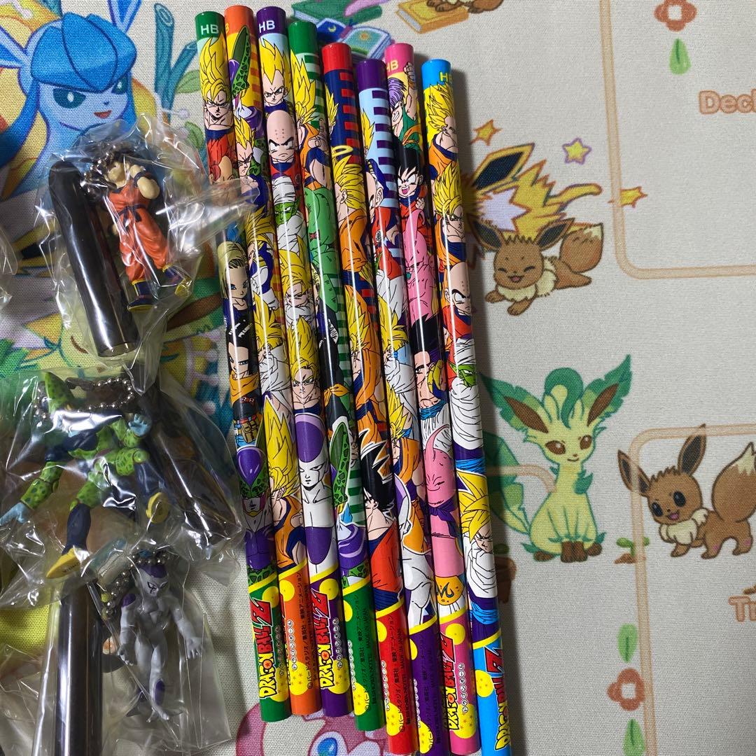 ガンピツ　ドラゴンボール　えんぴつキャップ　孫悟空　セル　ブゥ　フリーザ