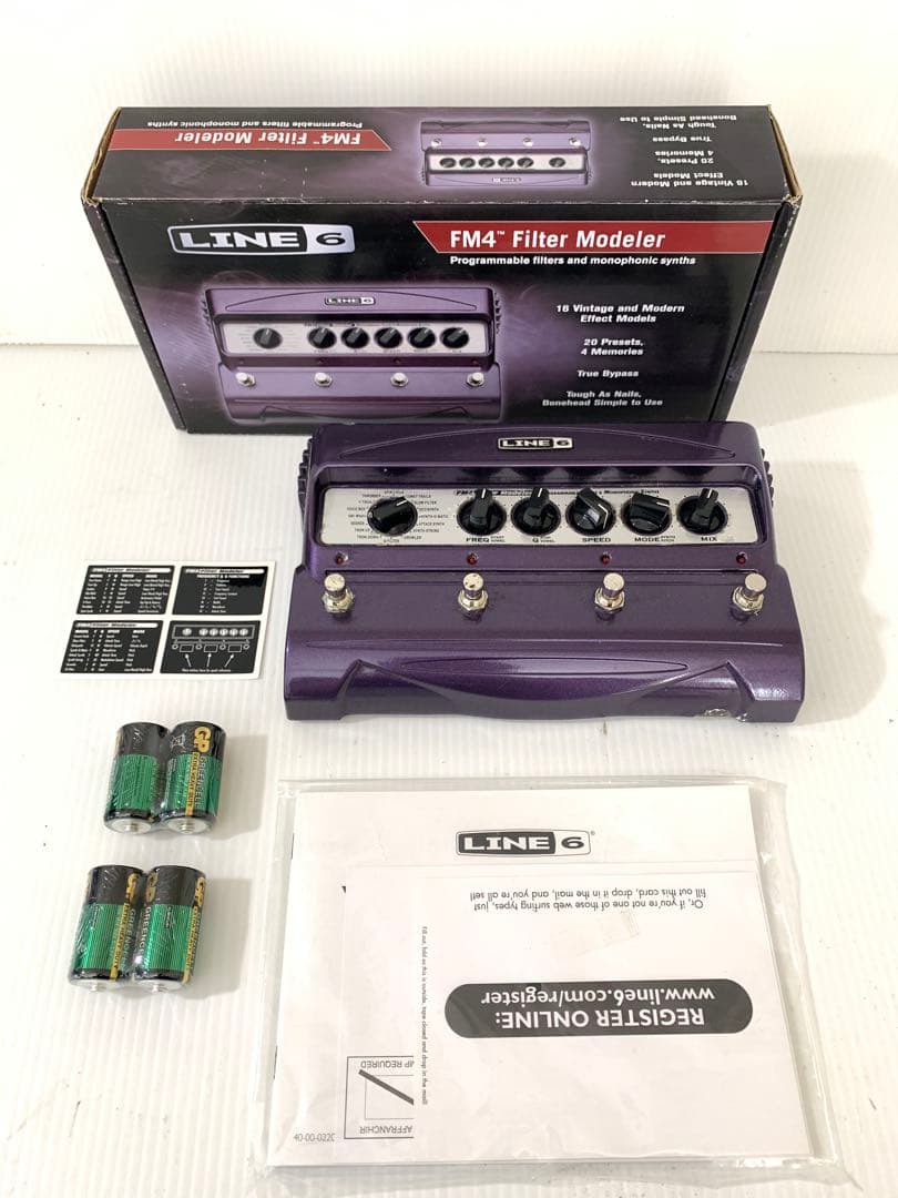 【※動作未確認品】LINE6 FM4 フィルターモデラー M70819-11