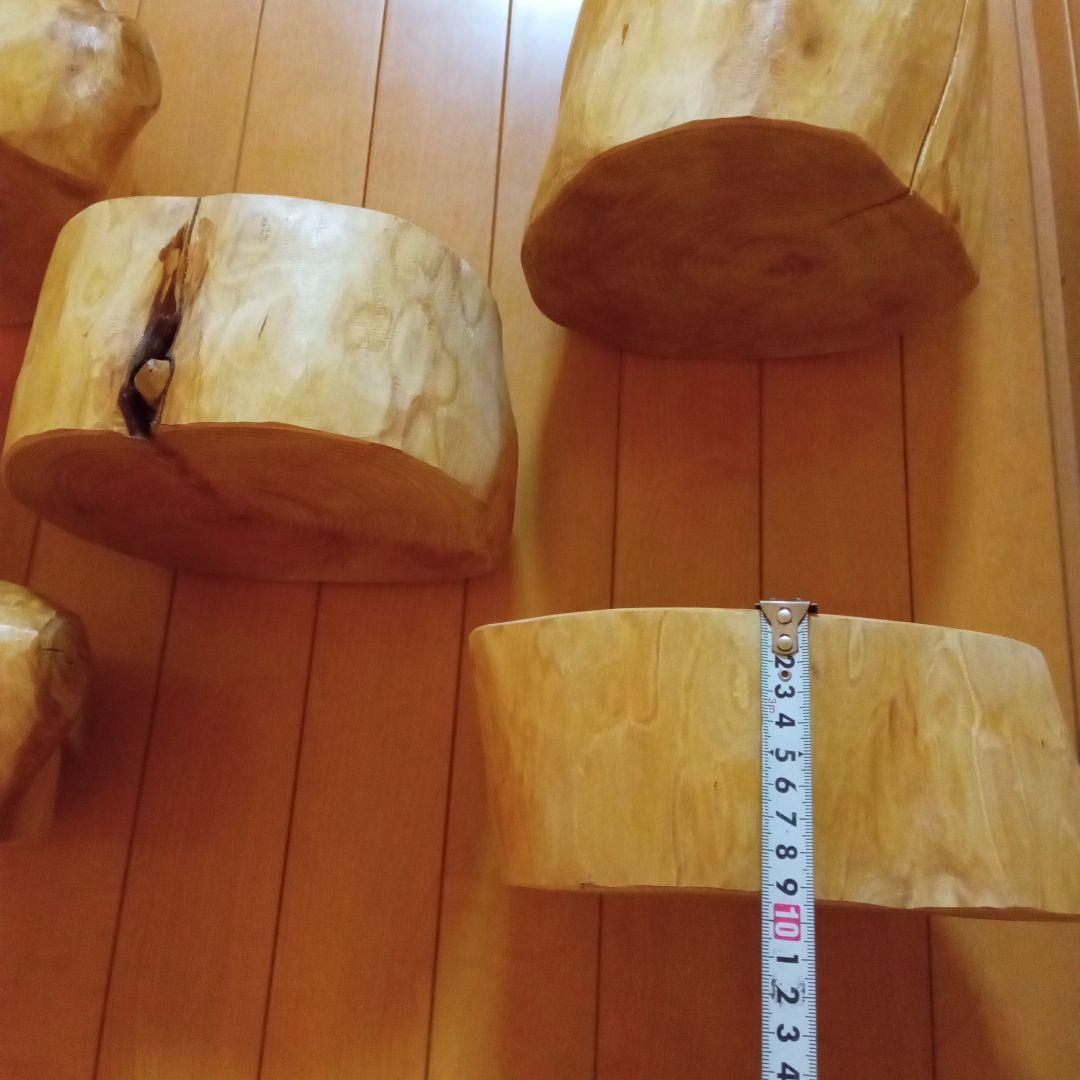 イヌマキ　丸太　台