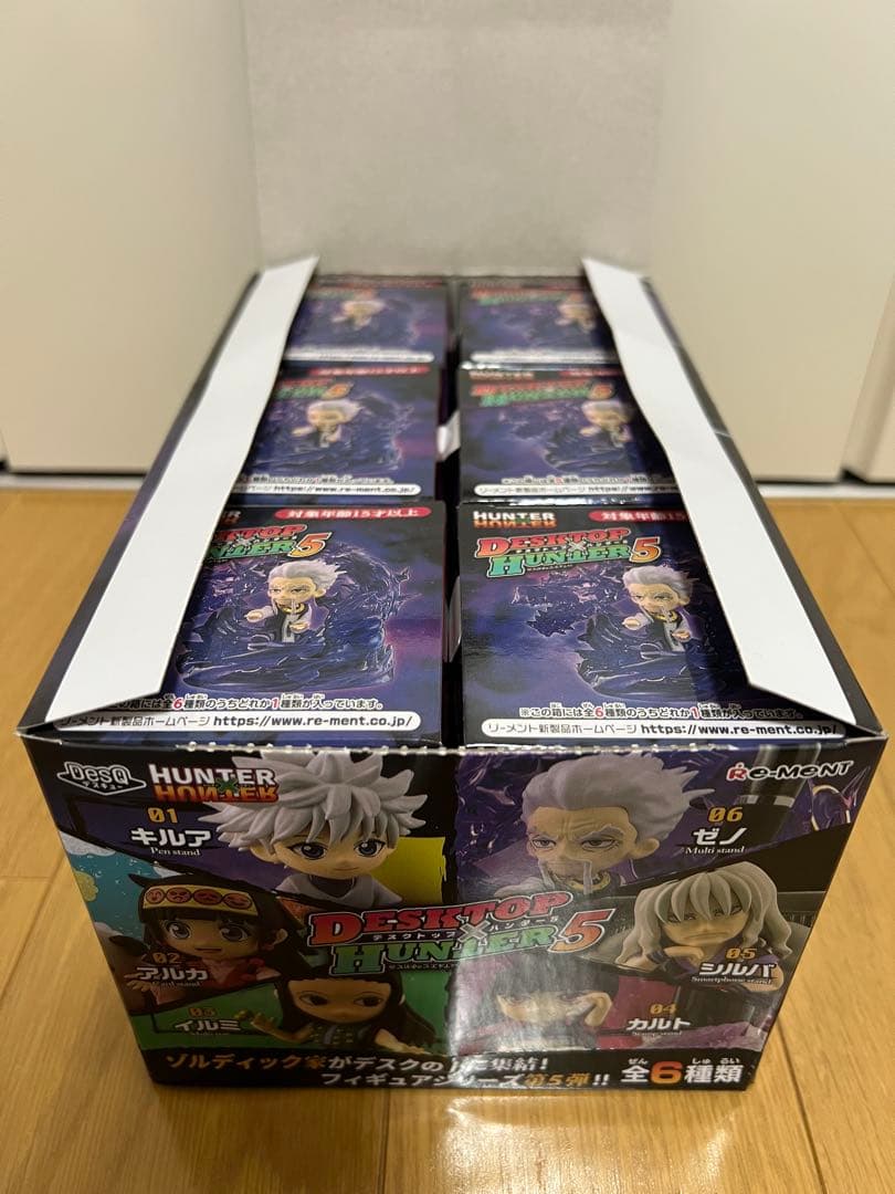 【確認済内袋未開封コンプ品】ハンターハンター デスクトップハンター5全6種