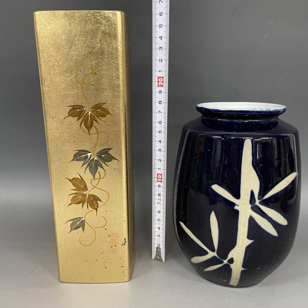 花瓶 まとめて 10点 陶器 花器 焼き物 在銘 フラワーベース 陶器 陶磁器