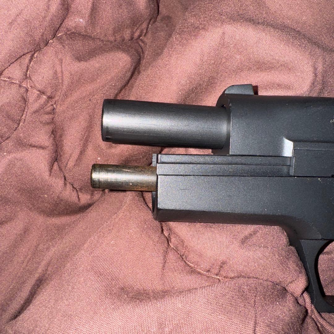 ジャンク　モデルガン　タナカ　SIG SAUER P220 発火済か不明　弾無し