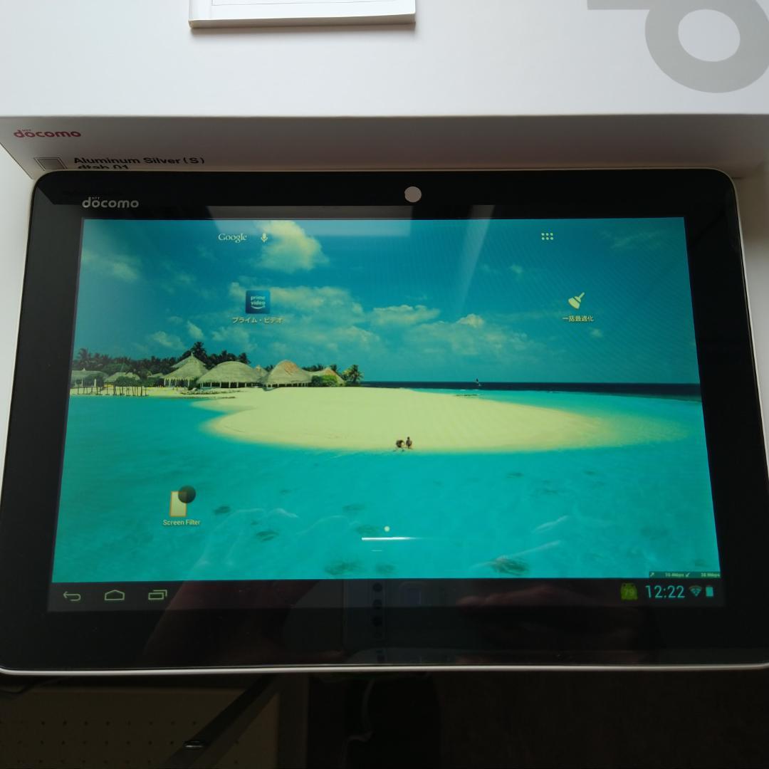 美品☆　10.1インチHD液晶タブレット☆　docomo Dtab＊