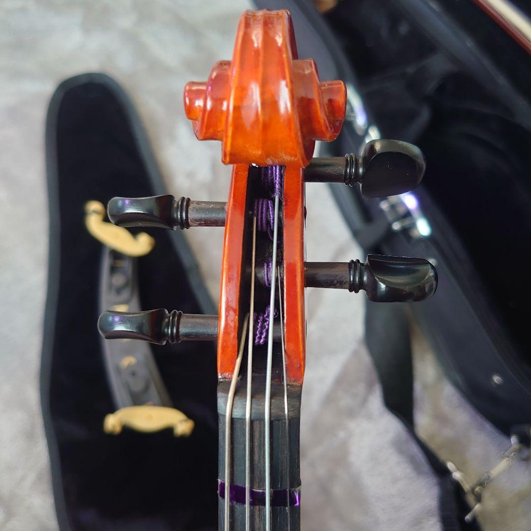 1/10 分数バイオリン VL80 本体 弓 肩当て ケース付 子供用