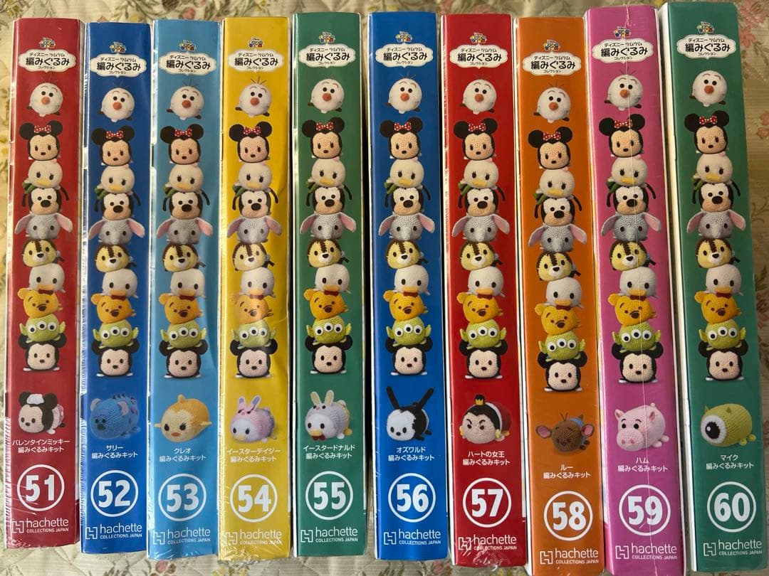 ディズニーツムツム編みぐるみコレクション10冊