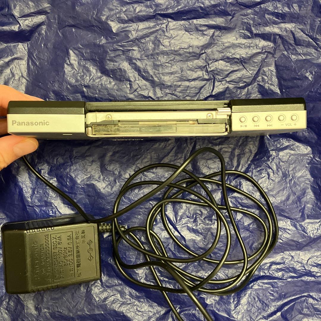 Panasonic ポータブルMDプレーヤー シルバー