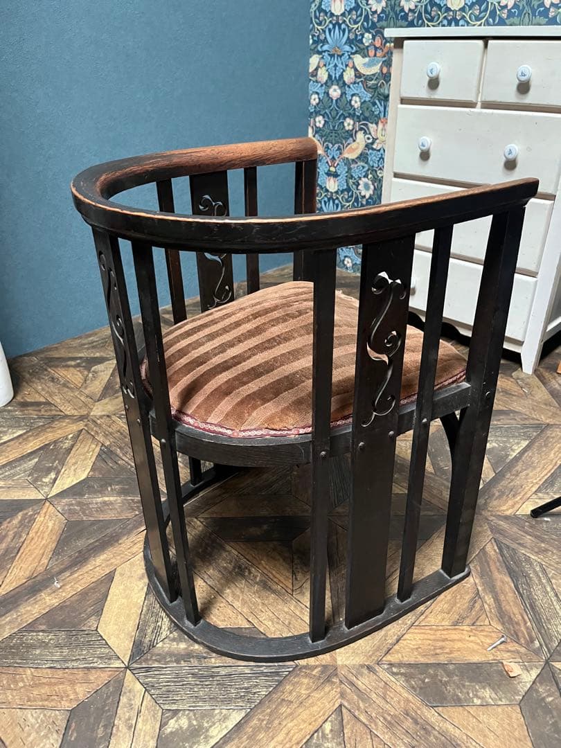 cobu＊馬蹄型椅子 バレルチェア 大正ロマン アンティーク ヴィンテージ