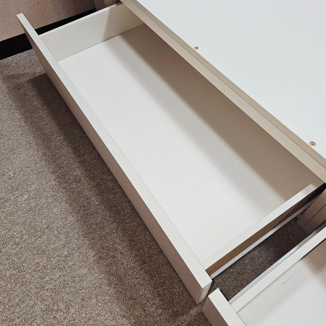 ホワイト シングルベッド東京23区全域送料無料