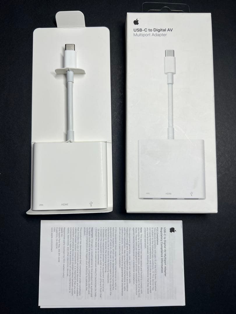Apple純正 USB-C Digital AV Multiport アダプター