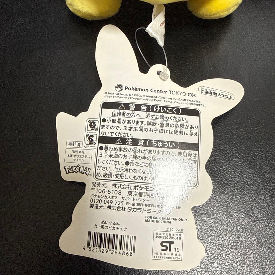 ポケモンセンタートウキョーDX ピカチュウ　ぬいぐるみ
