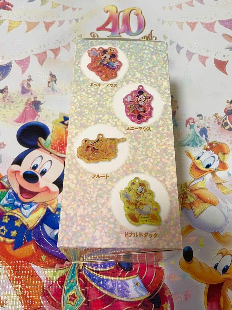 ディズニー40周年グランドフィナーレ キーチェーン全8種