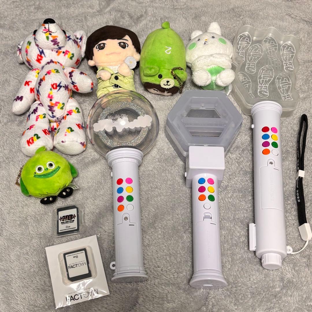 キスマイ ペンライト ぬいぐるみ ブロマイド