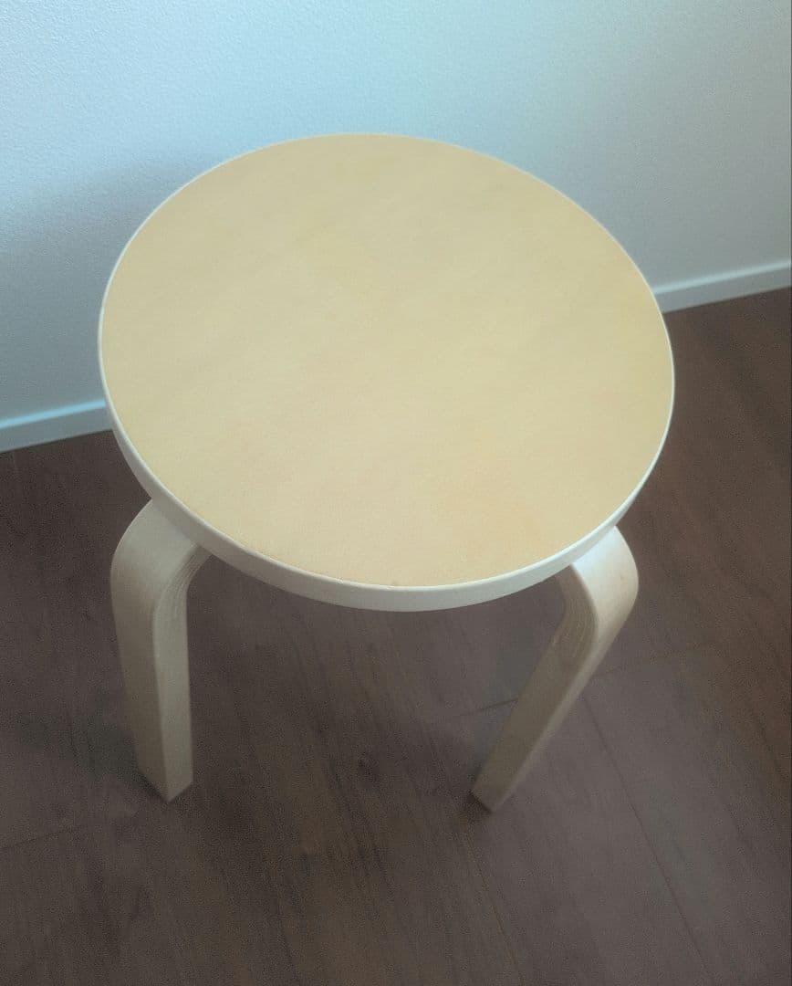 Artek Stool E60 4本脚 リノリウム 無着色 scope 4本脚