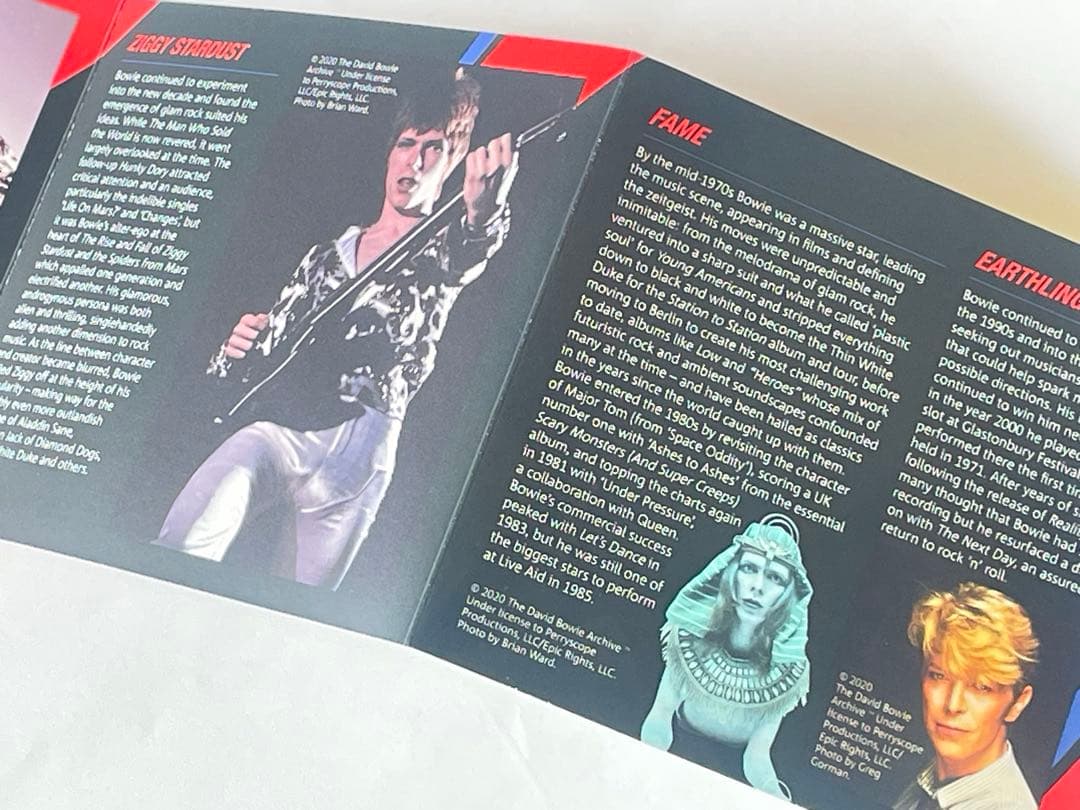 DAVID BOWIE MUSIC LEGENDS UK £5 記念