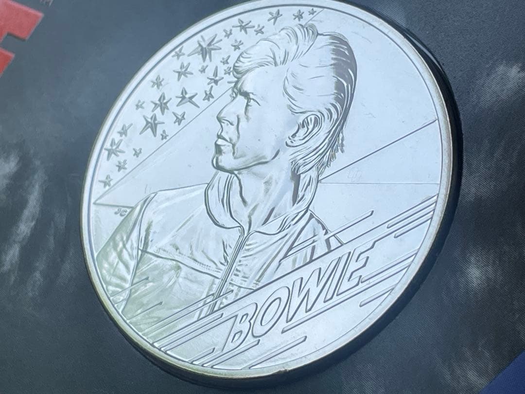 DAVID BOWIE MUSIC LEGENDS UK £5 記念