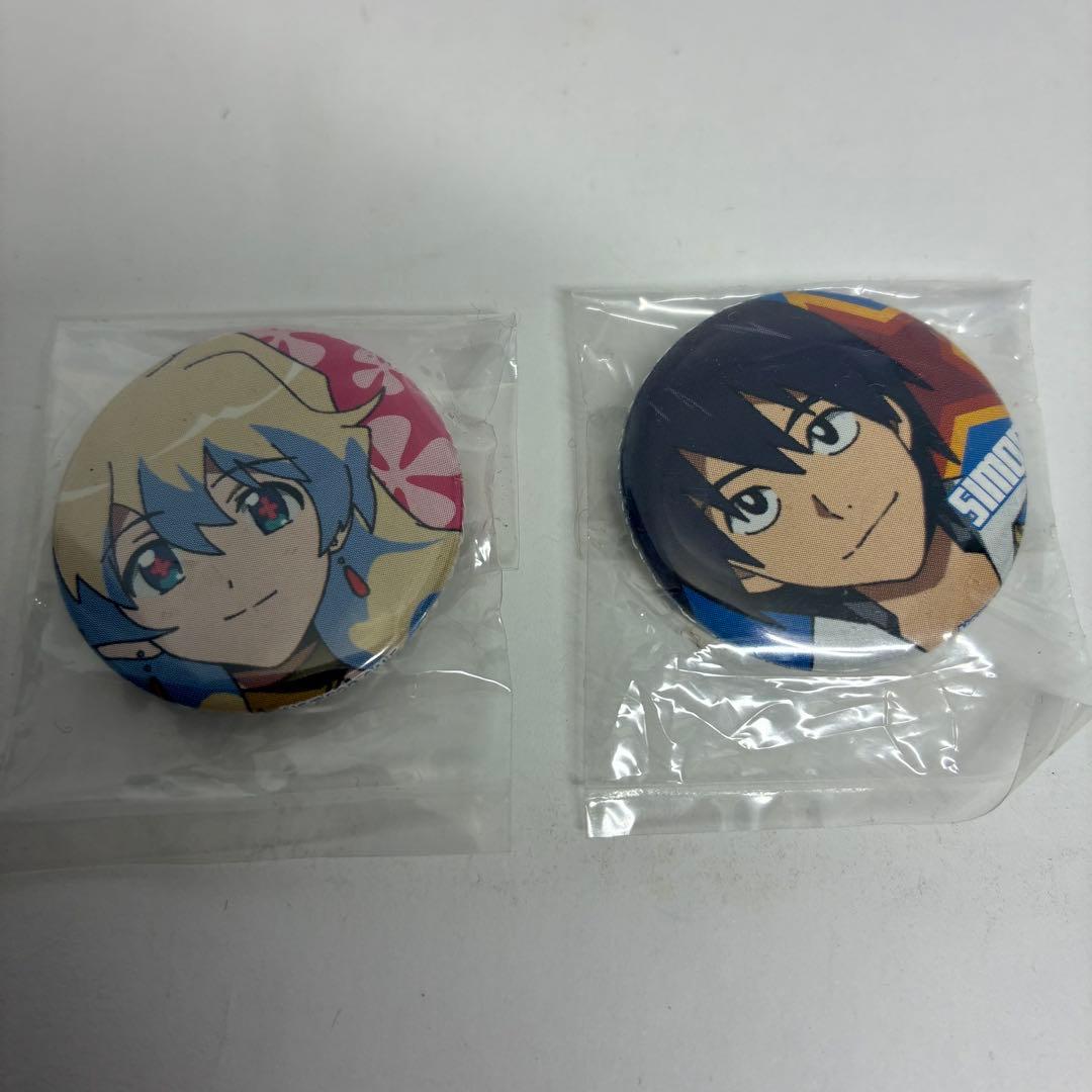 天元突破グレンラガン ニア・テッペリン　シモン缶バッジ　2個セット　非売品