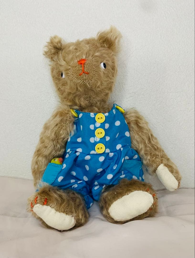 ハンドメイド　テディベア あんぱんくん