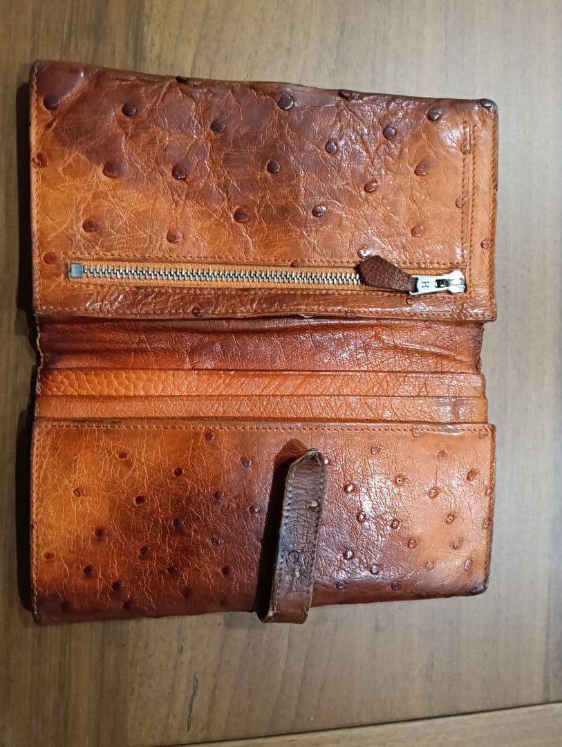 HERMES　OSTRICH　長財布