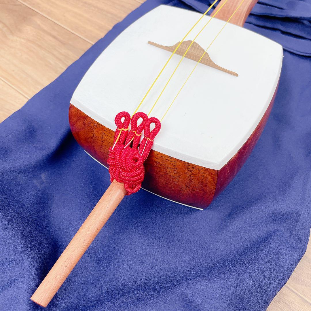 【未使用】胡弓 擦弦楽器 伝統楽器 和楽器　平溝　丸打胴