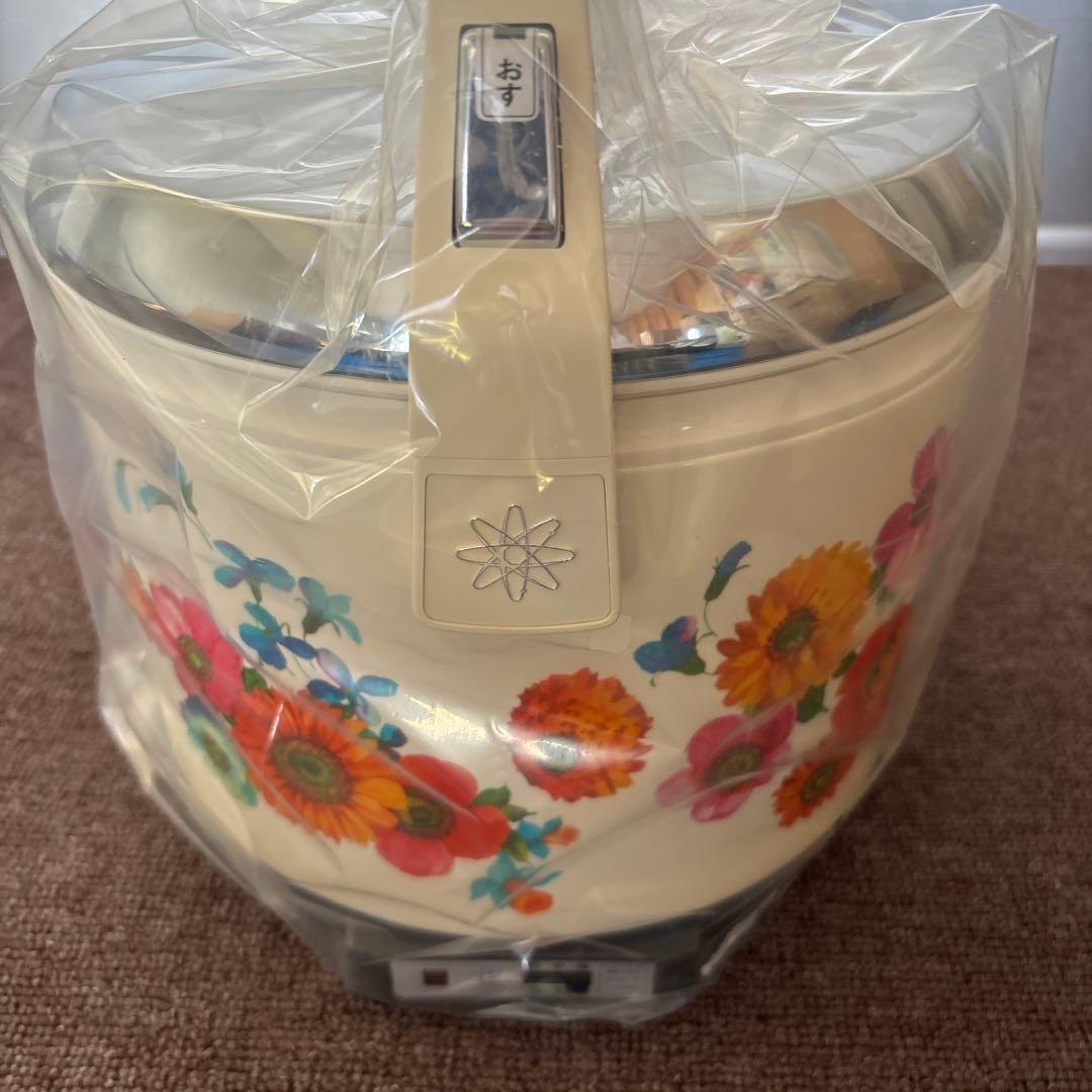 昭和レトロToshiba 炊飯器 RK-161 花柄