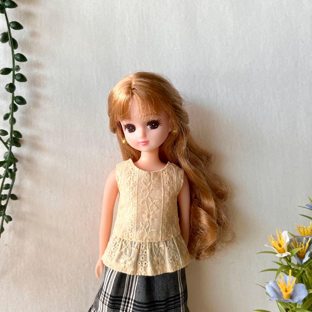 みけねこ　リカちゃんの服　ハンドメイド