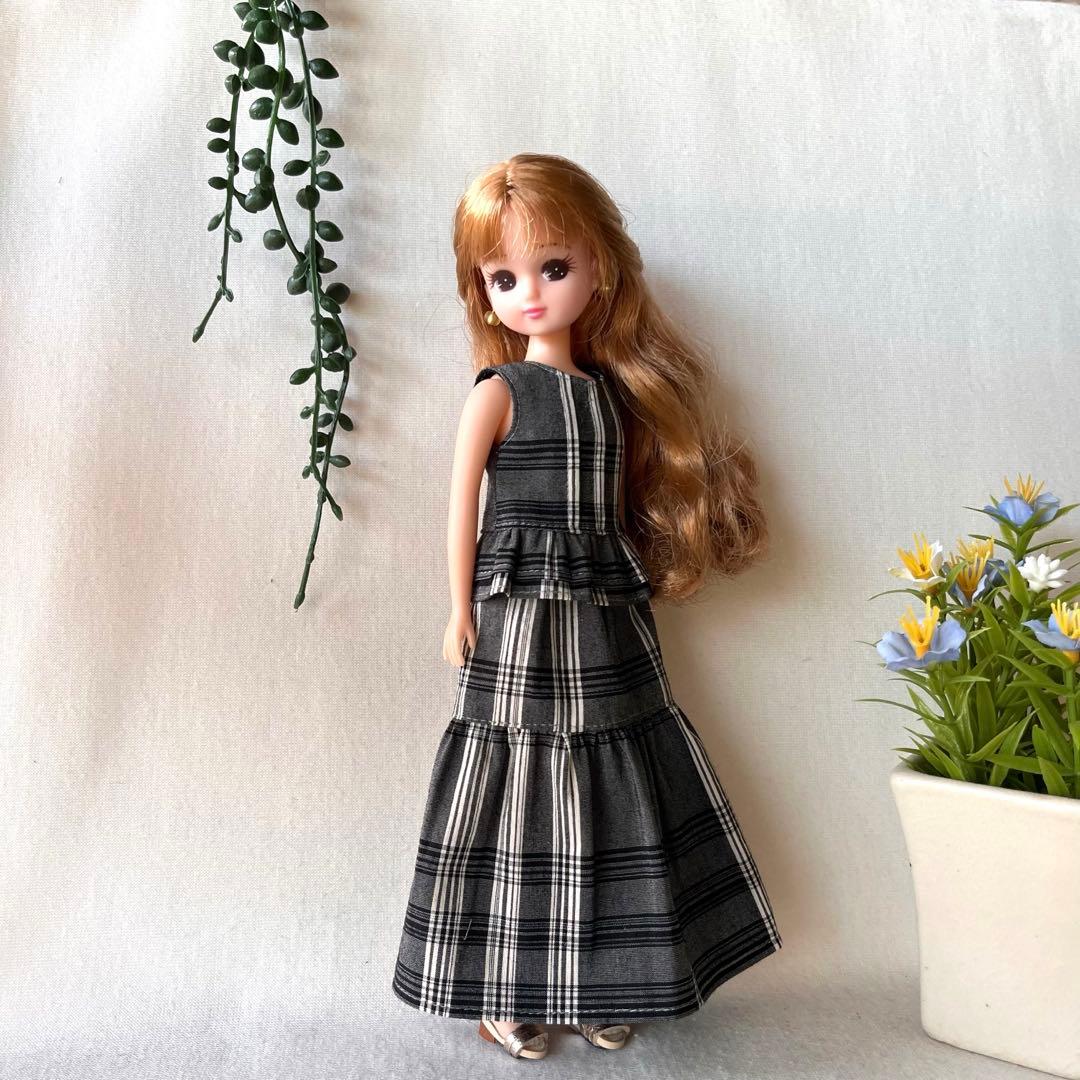 みけねこ　リカちゃんの服　ハンドメイド