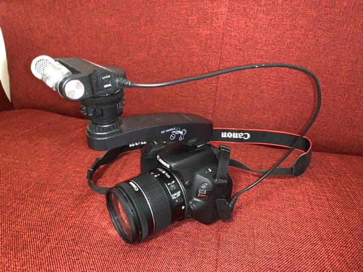 Canon Eos kiss 9x 高性能マイク付き