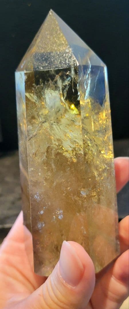 ！最安値！！財運！！最強金運！アップ！天然シャンパンシトリン水晶！！