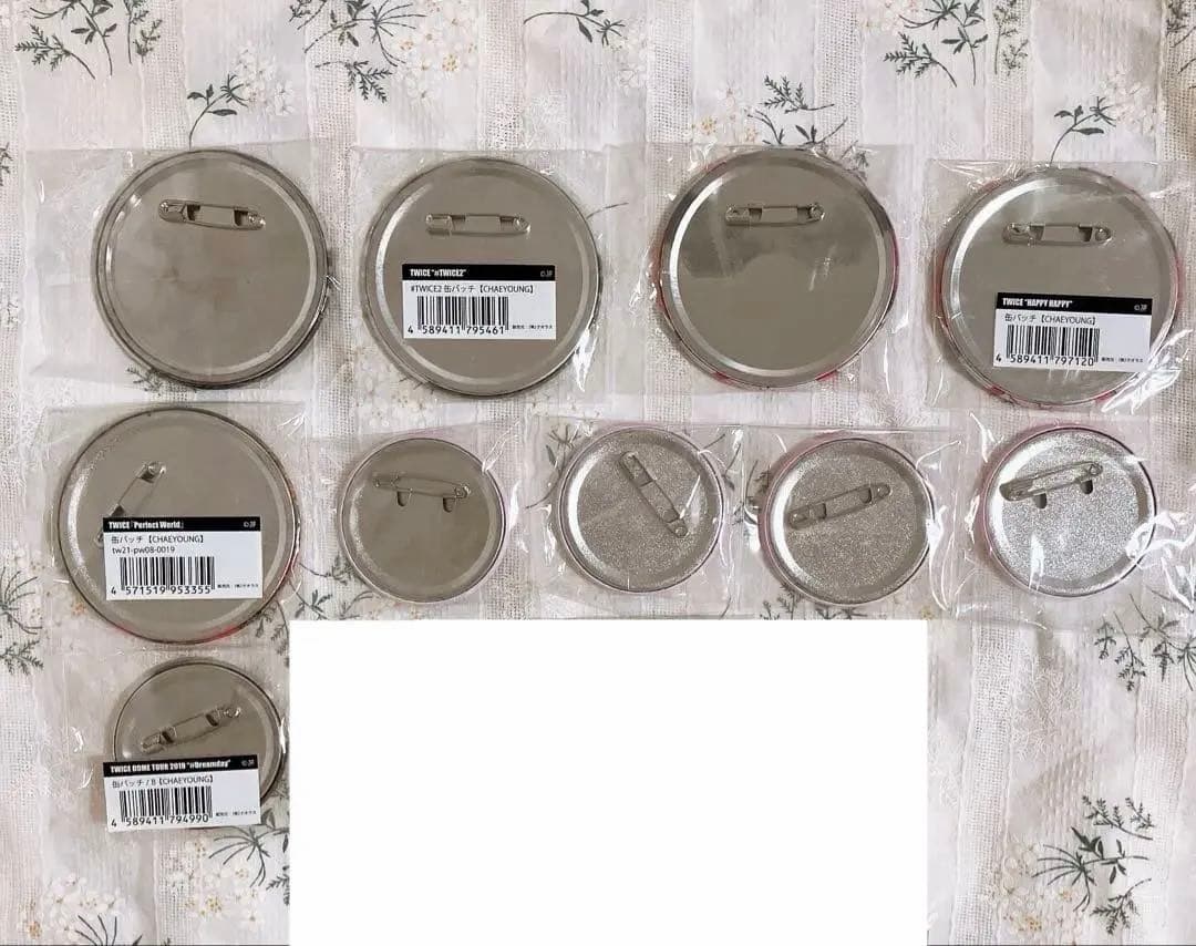 TWICE チェヨン 缶バッジ まとめ売り バッジ ライブ ライブグッズ