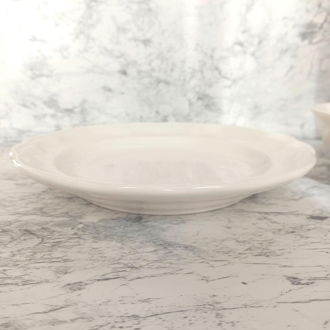 【美品】PFALTZGRAFF　ファルツグラフ　皿2点セット　白