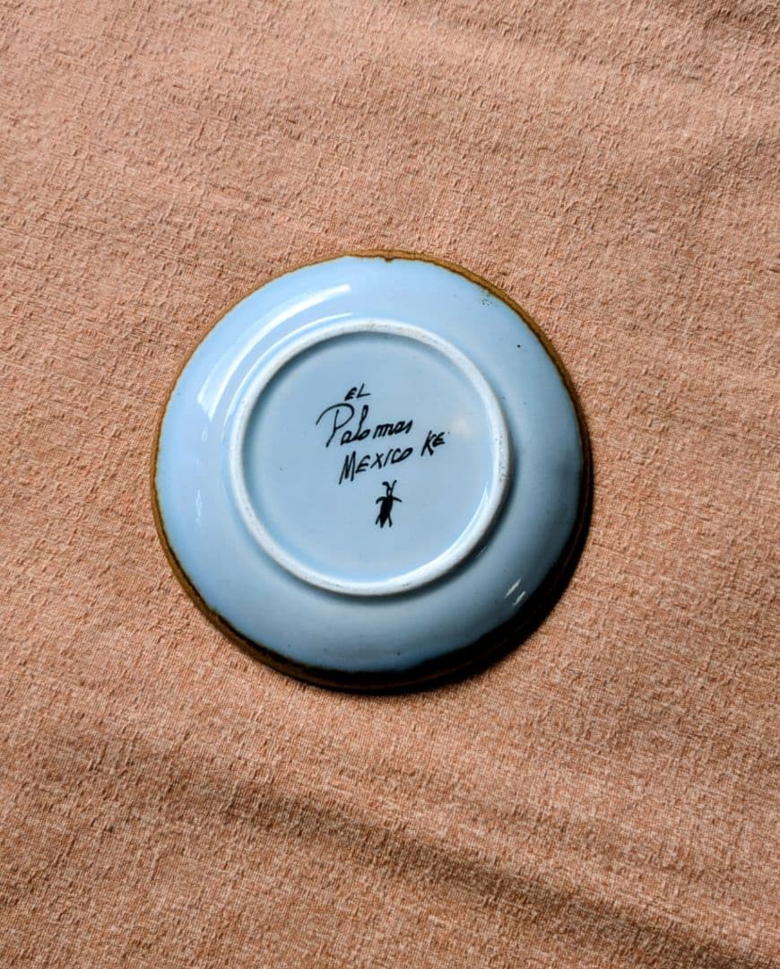 【6客セット】メキシコ トナラ焼き デミタスカップ＆ソーサー