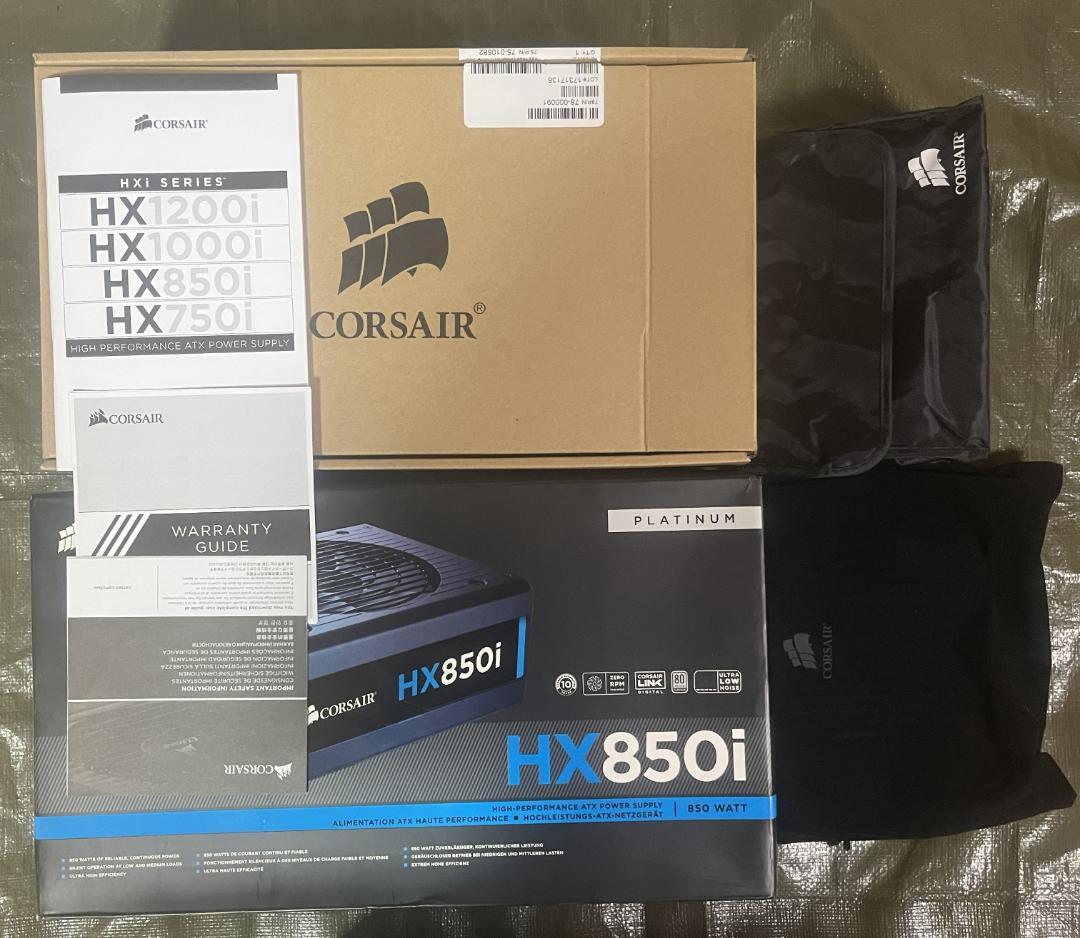 CORSAIR HX850i 850W 電源ユニット