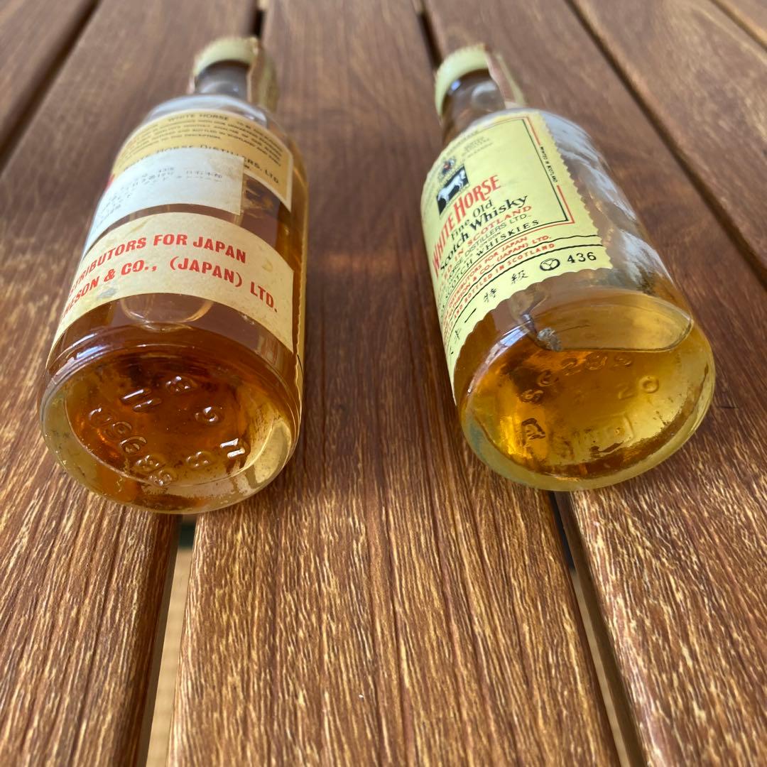 TS73 ウイスキー 特級 1級 ミニボトル ホワイトホース J&B 5点セット