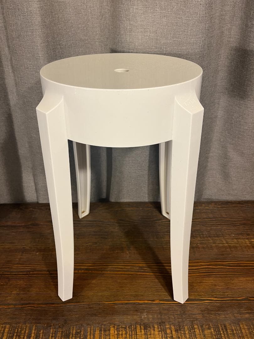 Kartell カルテル チャールズゴーストロー ホワイト スツール スタルク