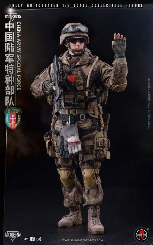 1/6 中国人民解放軍 陸軍特殊部隊 ”ファルコン 2015” （SS119）
