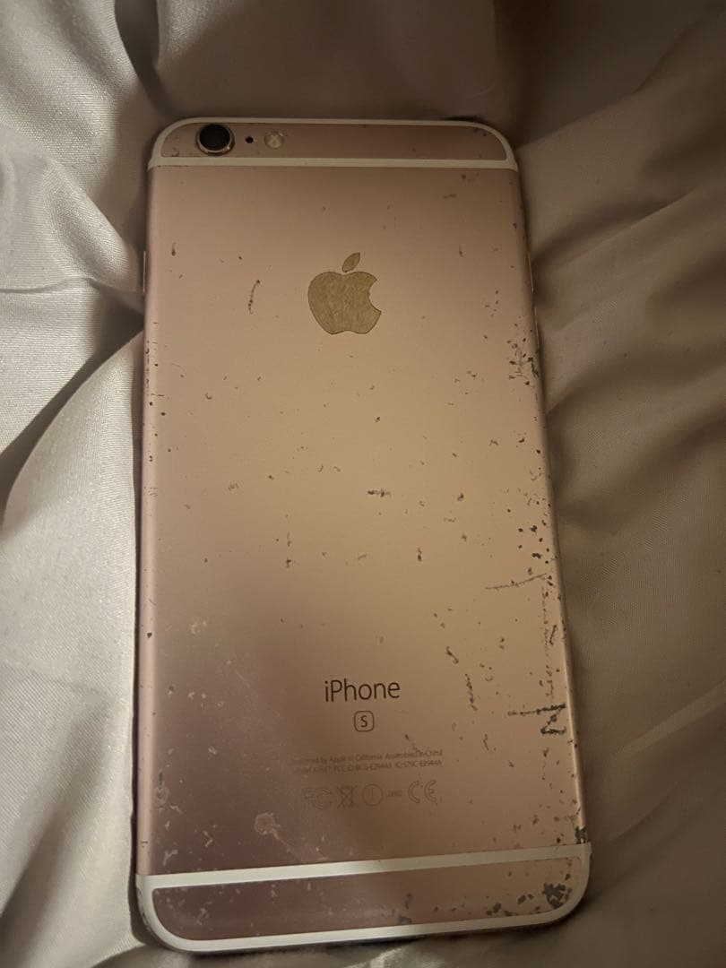 Apple iPhone 6s plus ローズゴールド