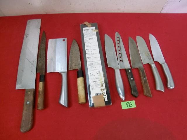 86：包丁　まとめて10点　中古　ジャンク