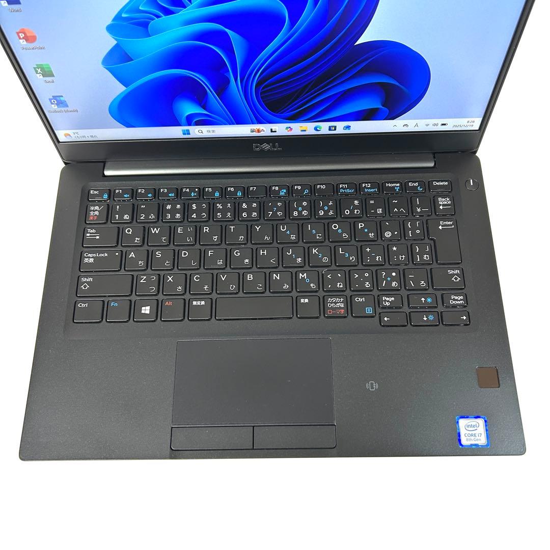 デル Latitude 7390 i7 16GB Office バッテリー良好