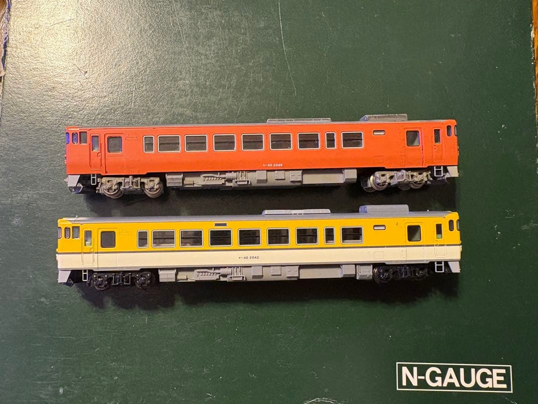 TOMIX-8454.8451 JR西日本更新車 キハ40 首都圏色広島色 M車