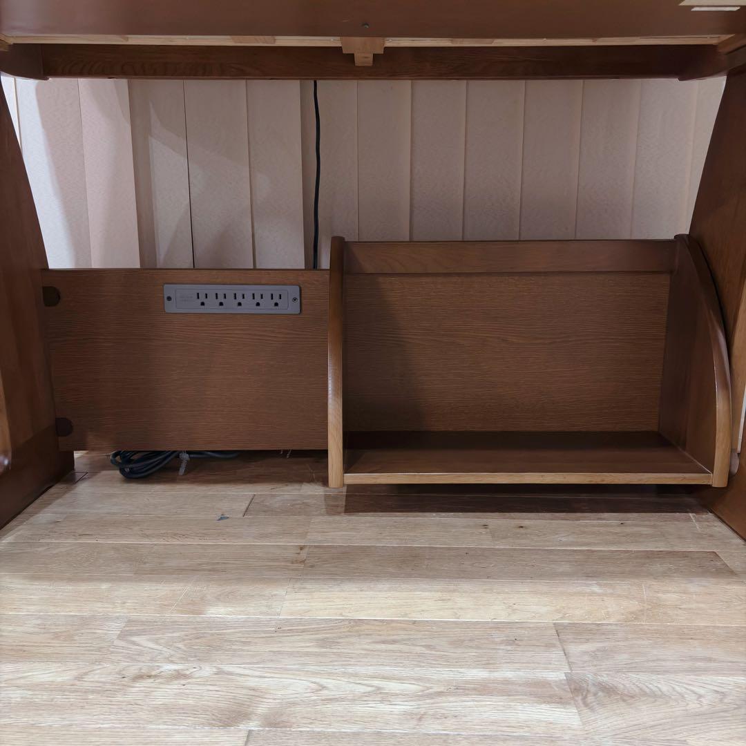 高級 maruni マルニ木工 学習机 セット デスク 勉強机 天然木 チェア