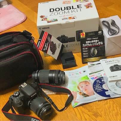 Canon一眼レフ♡ダブルズームキット