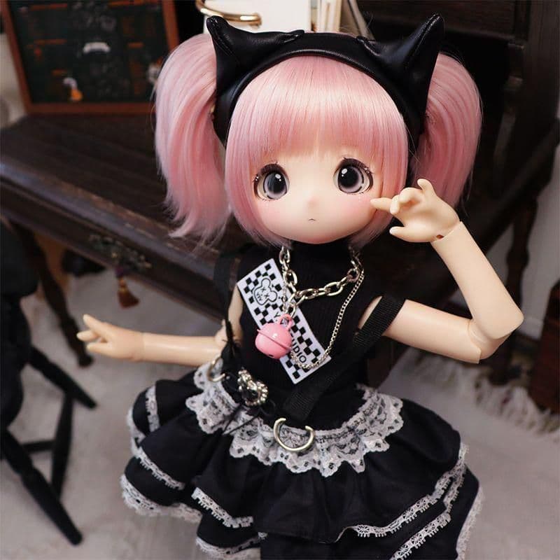 H05 BJD 1/4 ドール 衣装 スカート 5点セット ハンドメイド