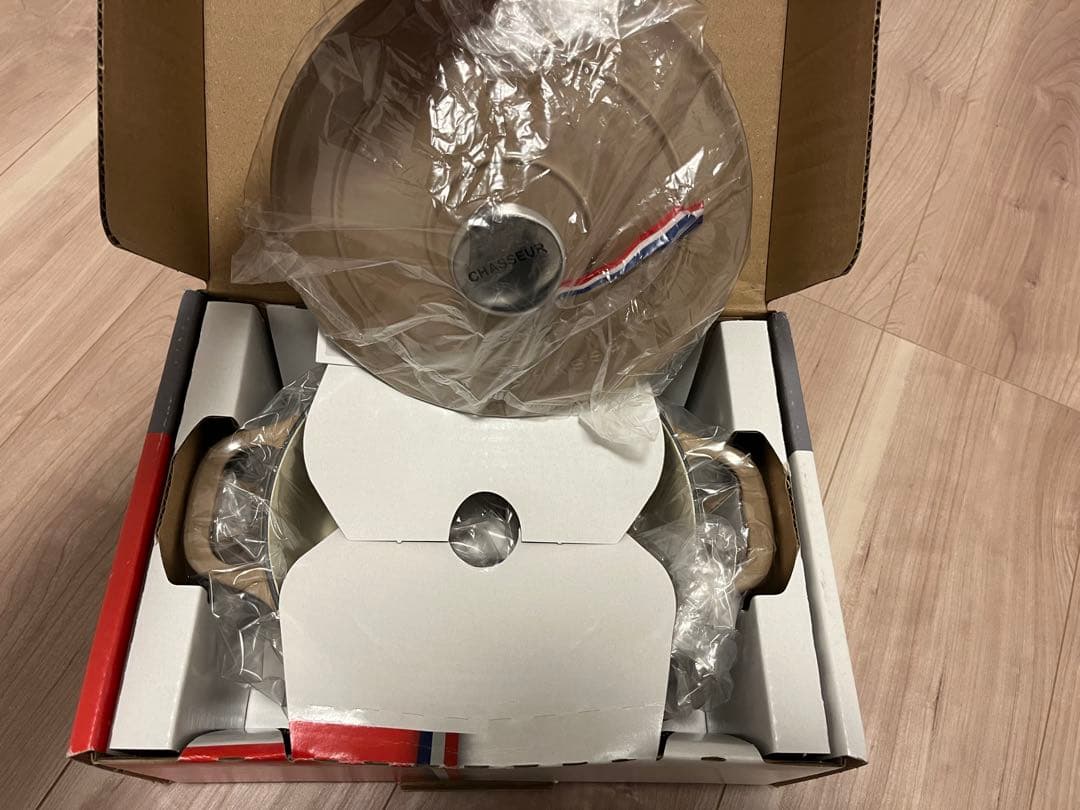 新品 シャスール サブライム ラウンドキャセロール 20cm マロングラッセ