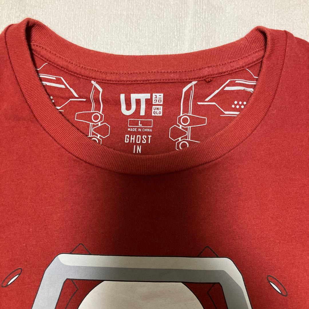 攻殻機動隊ARISE フチコマ Tシャツ Lサイズ 赤茶 UNIQLO UT