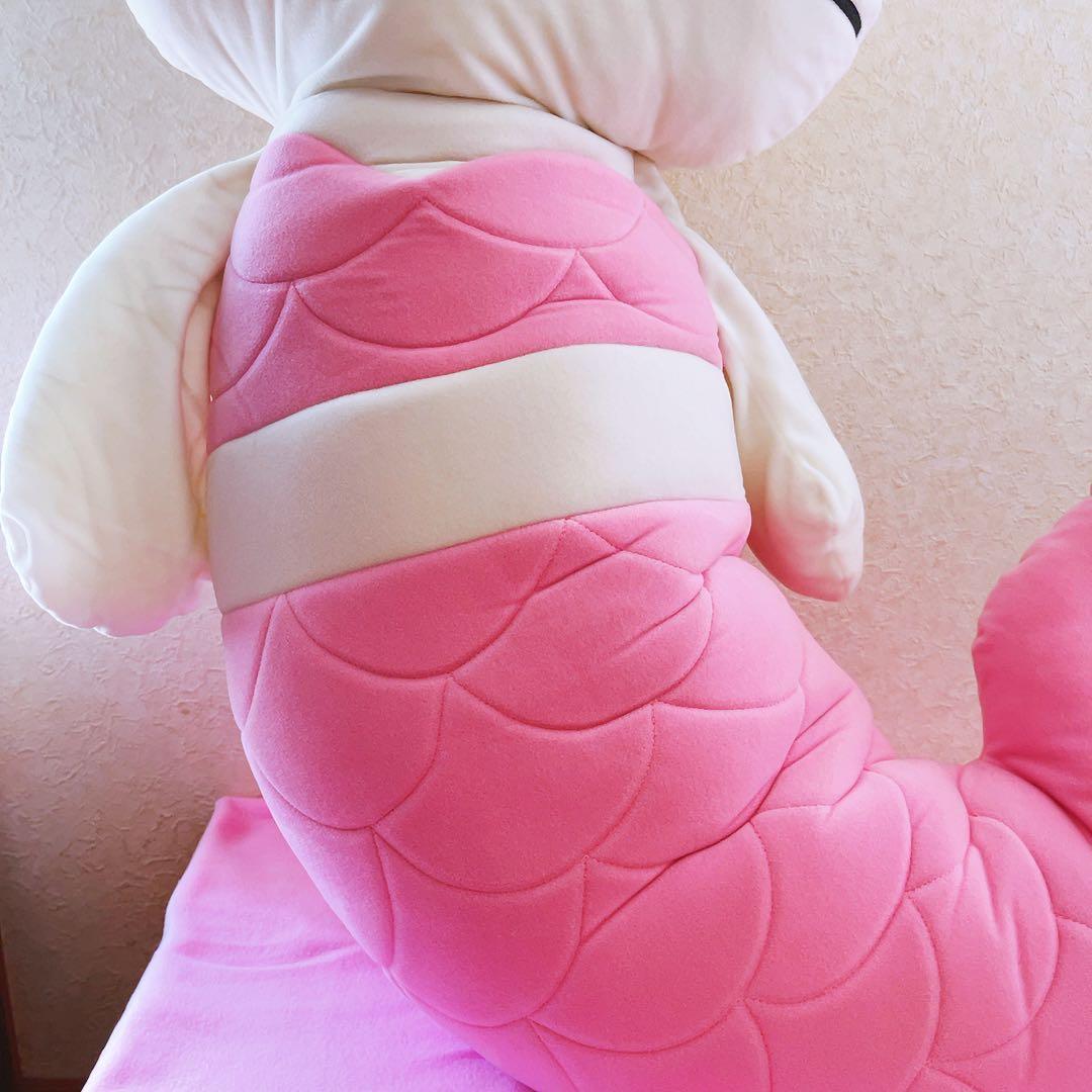 【最終値下】　希少レア　ハローキティ　人魚　マーメイド　BIGぬいぐるみ　抱き枕
