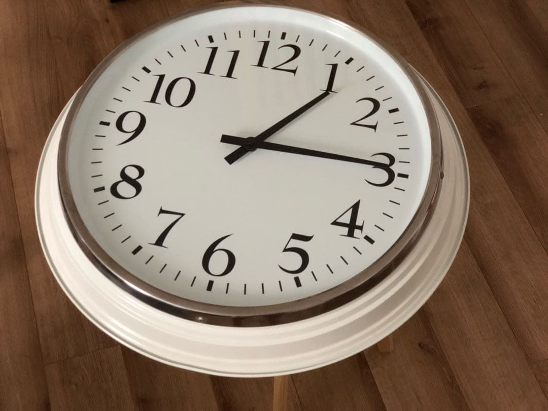 IKEA BRAVUR特大 掛け時計 57cm