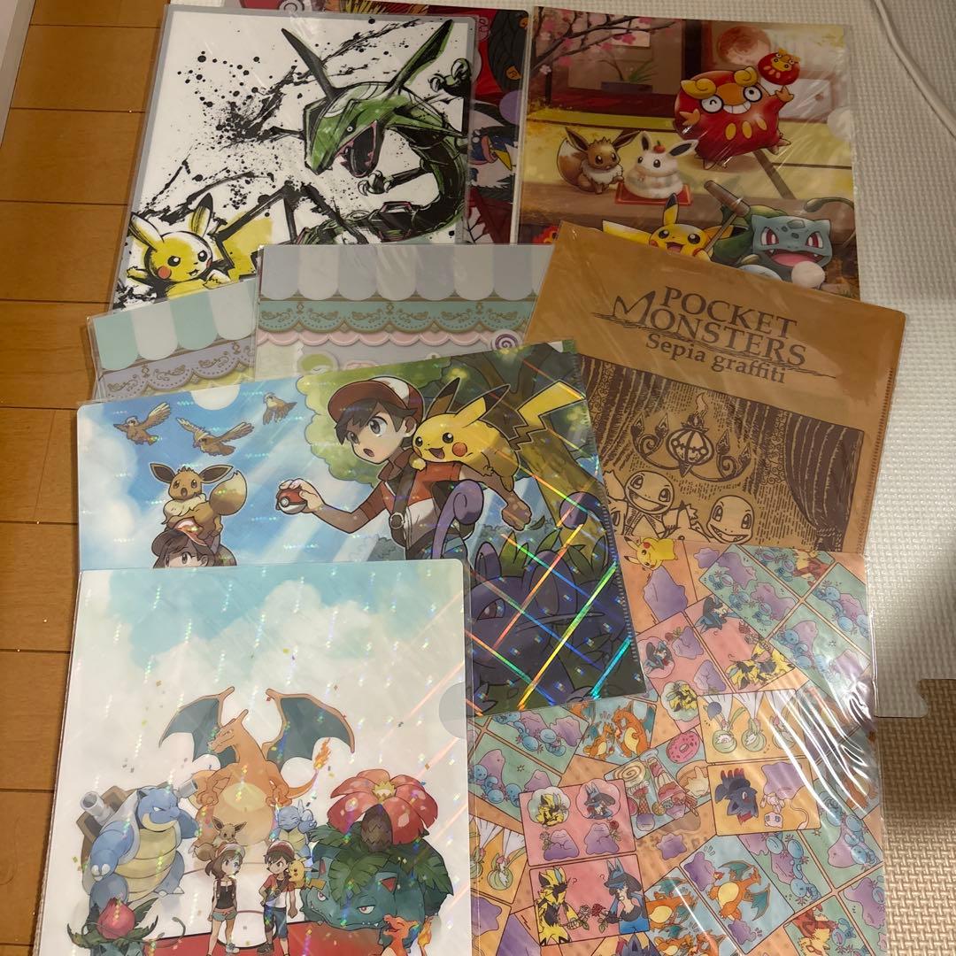 ポケットモンスター クリアファイル まとめ売り