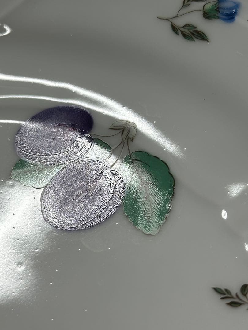 【USED】Richard Ginori イタリアンフルーツ　クレセント　皿