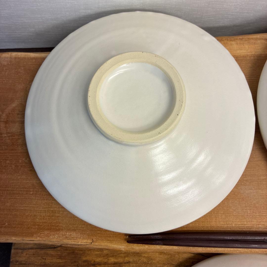 新品　陶器　陶芸作家　浅鉢3個　404